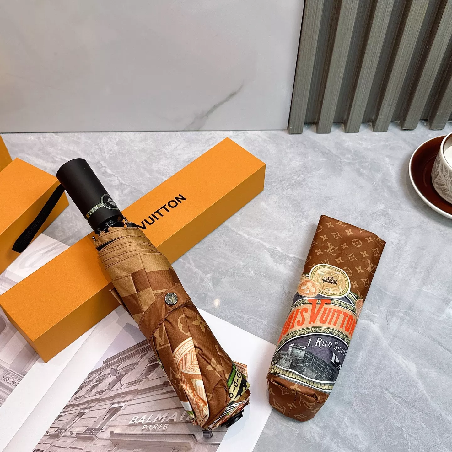 Louis Vuitton Umbrellas Sleek 3988 - Image 5