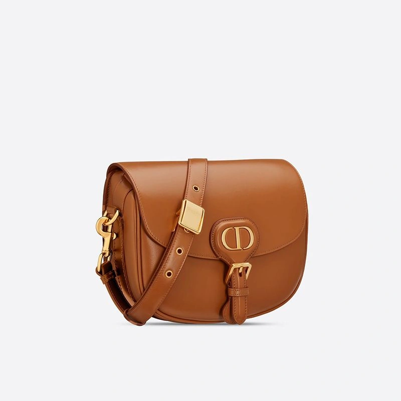 Medium Dior Bobby Bag In Box Calfskin Brown SmartChoice 2170 - Image 3