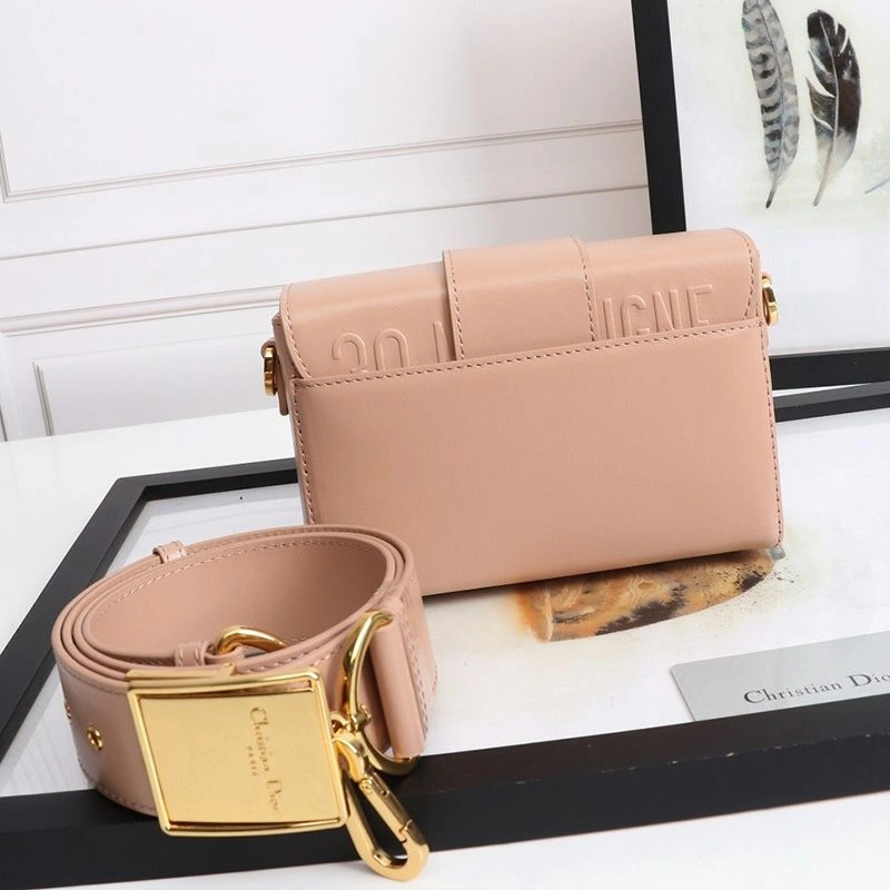 TopPick 9364 Dior 30 Montaigne Box Bag In Calfskin Pink - Image 3