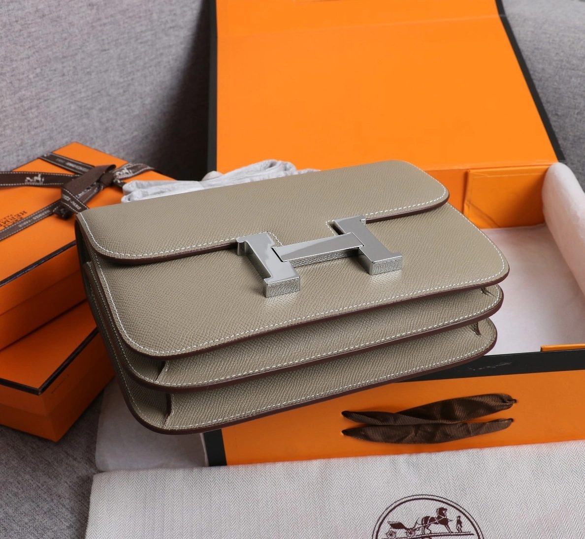 Trendy 5299 Hermes AAA Quality Messenger Bags For Women - Image 4