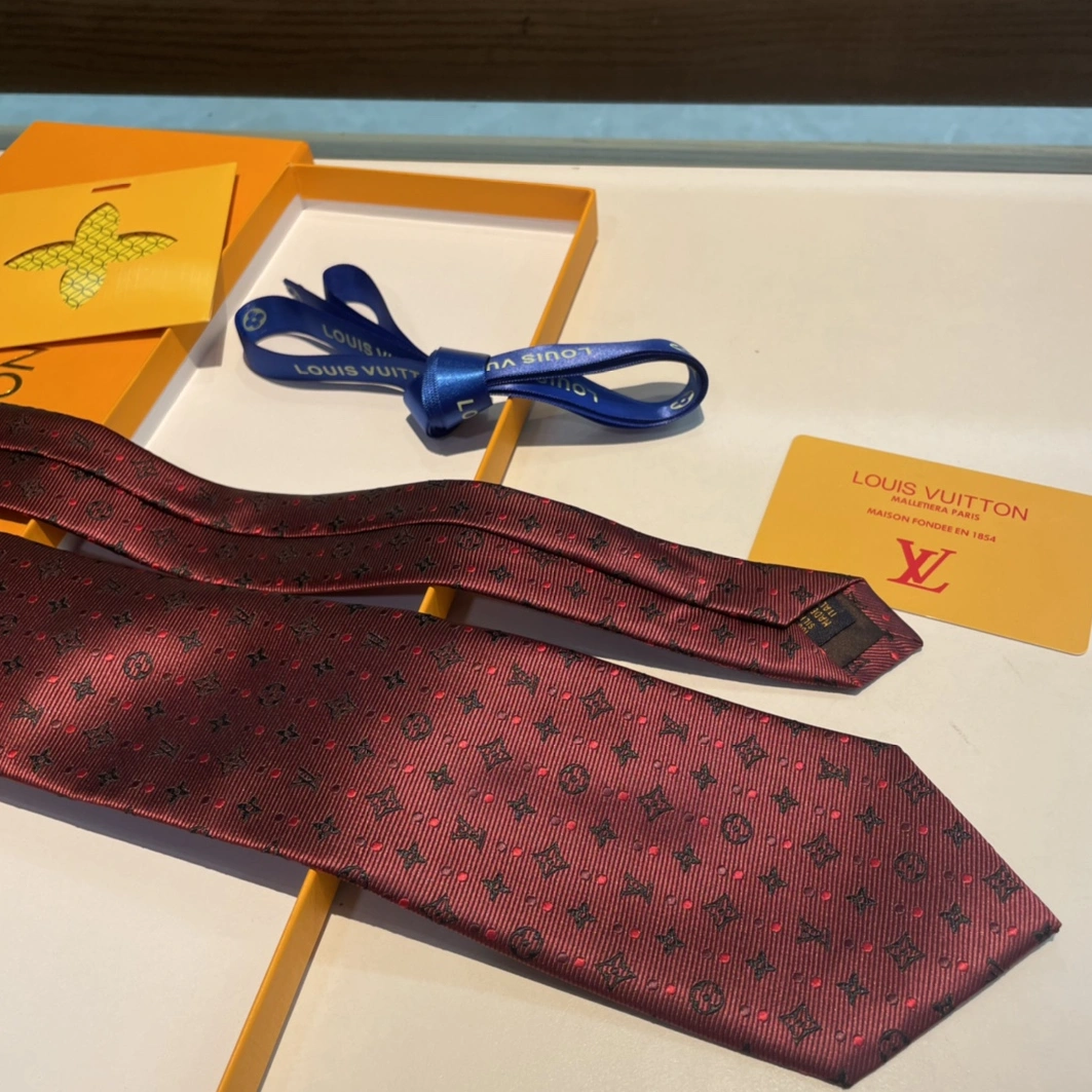 Vibrant 6535 Louis Vuitton LV Necktie For Men - Image 6