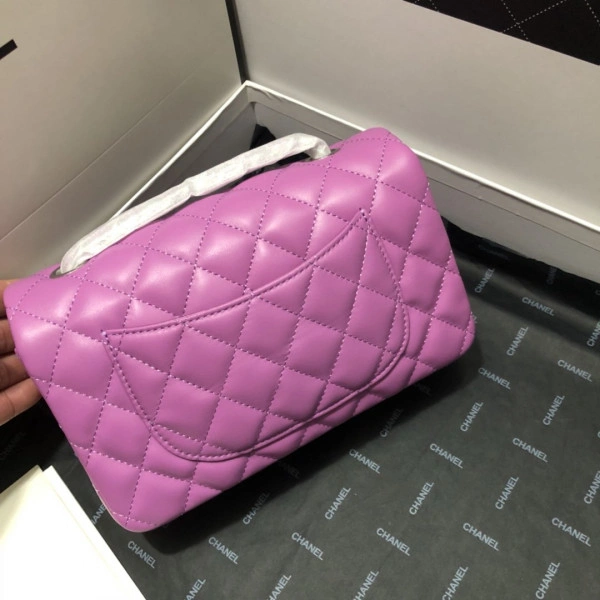 CHANEL FLAP BAG LAMBSKIN WellDesigned 739 - Image 7