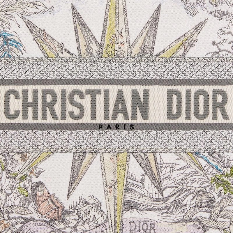 Dior Book Tote Reve d'Infini Motif Canvas Beige - Image 5