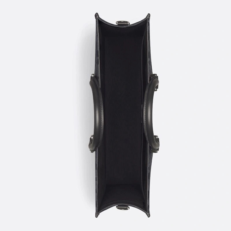 Dior East-West Tote Maxi Oblique Motif Canvas Black - Image 4