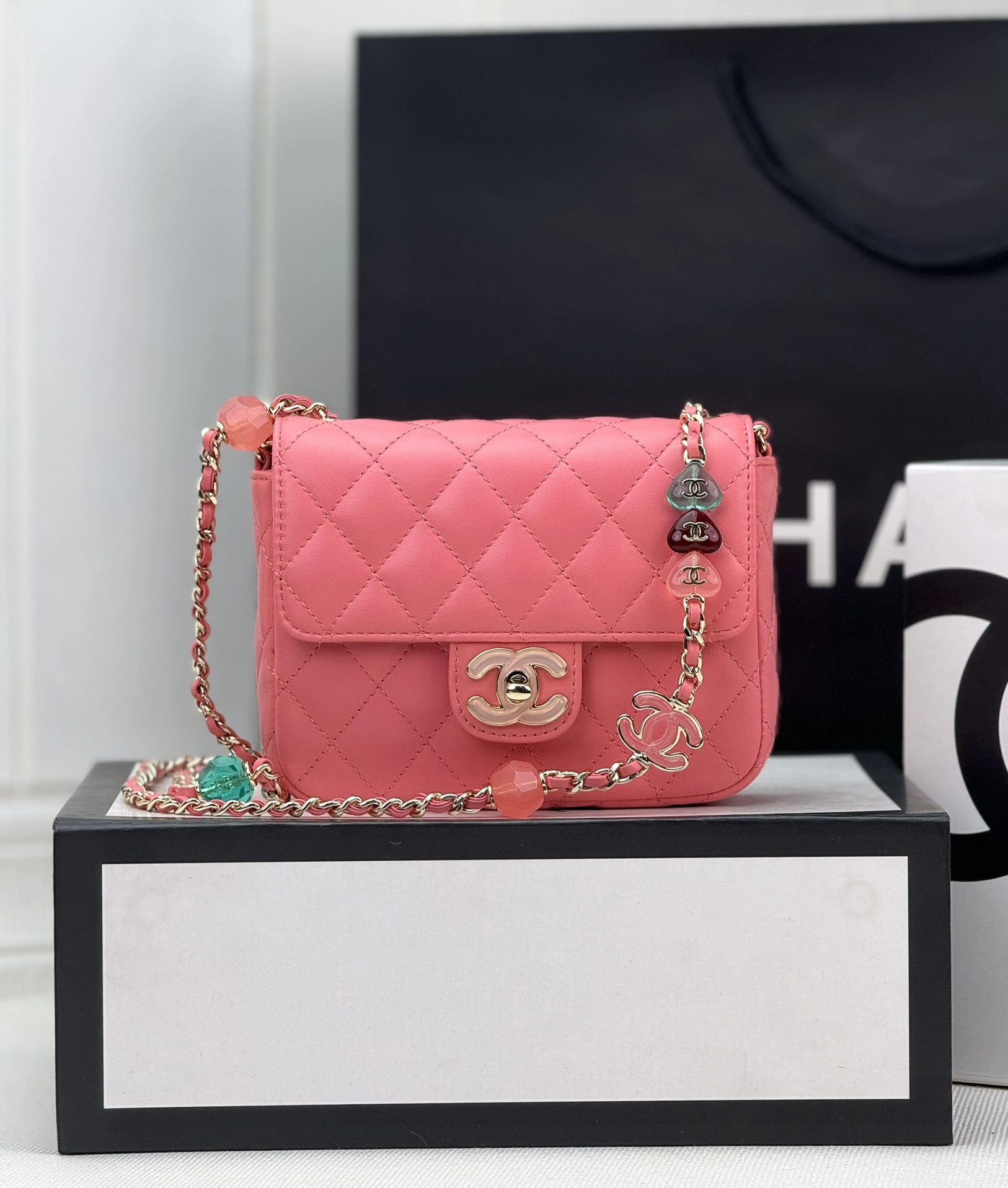 CHANEL MINI FLAP BAG AllSeason 349 - Image 4