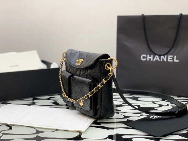 CHANEL HOBO HANDBAG-21×30×5cm DailyWear 1461 - Image 4