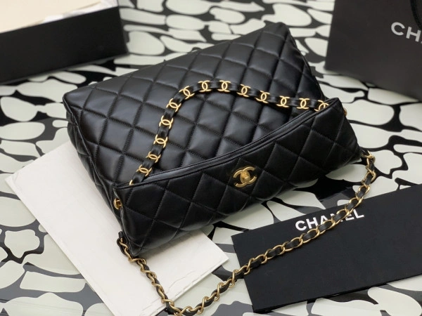 CHANEL MAXI HOBO HANDBAG NewStyle 1468 - Image 6