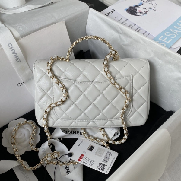 CHANEL FLAP BAG WITH TOP HANDLE-21CM EasyMatch 936 - Image 4