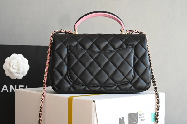 CHANEL FLAP BAG WITH TOP HANDLE-20*12*6cm ModernLook 899 - Image 3